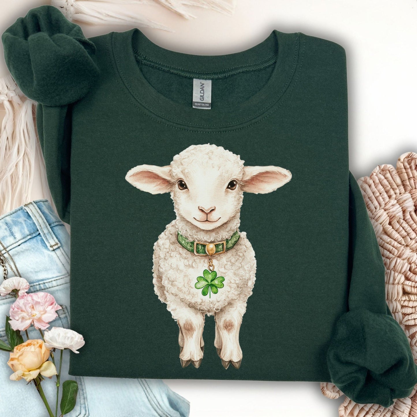 St. Patrick’s Day Baby Irish Lamb Sweatshirt