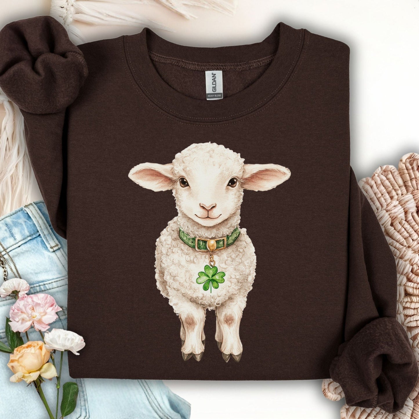 St. Patrick’s Day Baby Irish Lamb Sweatshirt