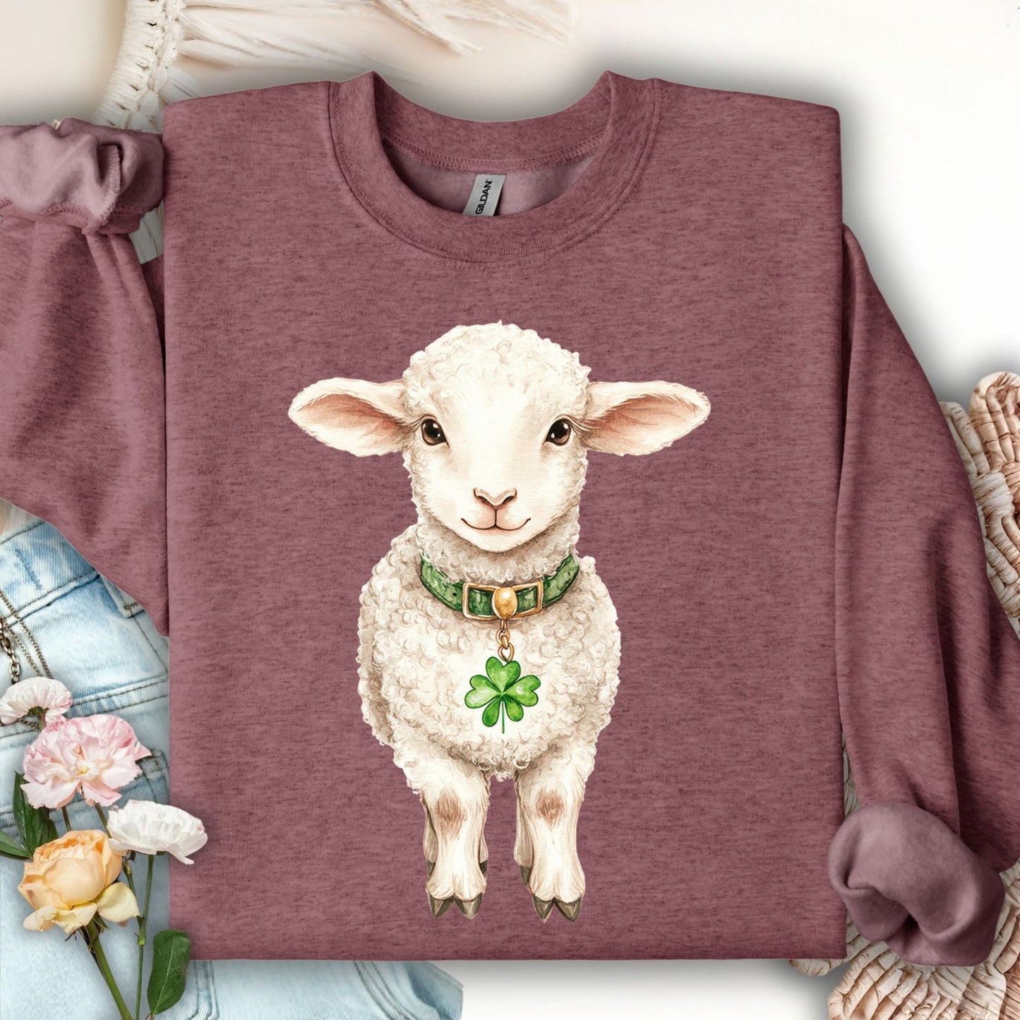 St. Patrick’s Day Baby Irish Lamb Sweatshirt