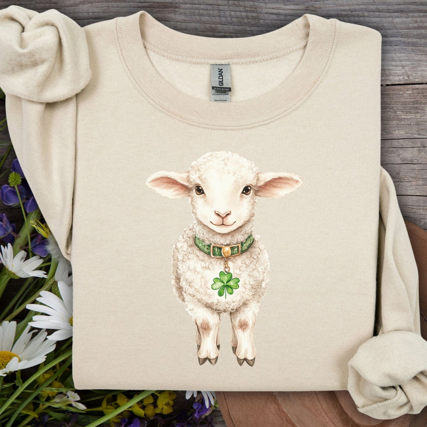 St. Patrick’s Day Baby Irish Lamb Sweatshirt
