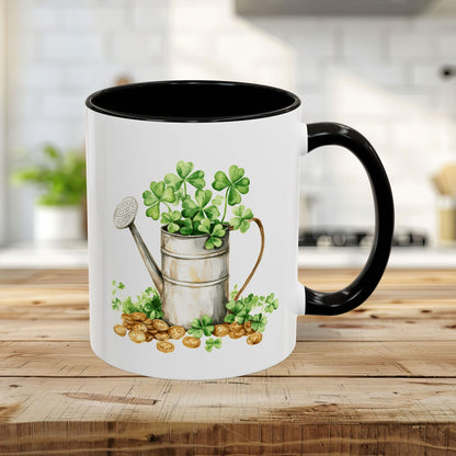 St. Patrick's Day Clover Watering Can Mug (11/15oz)