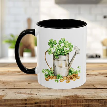 St. Patrick's Day Clover Watering Can Mug (11/15oz)