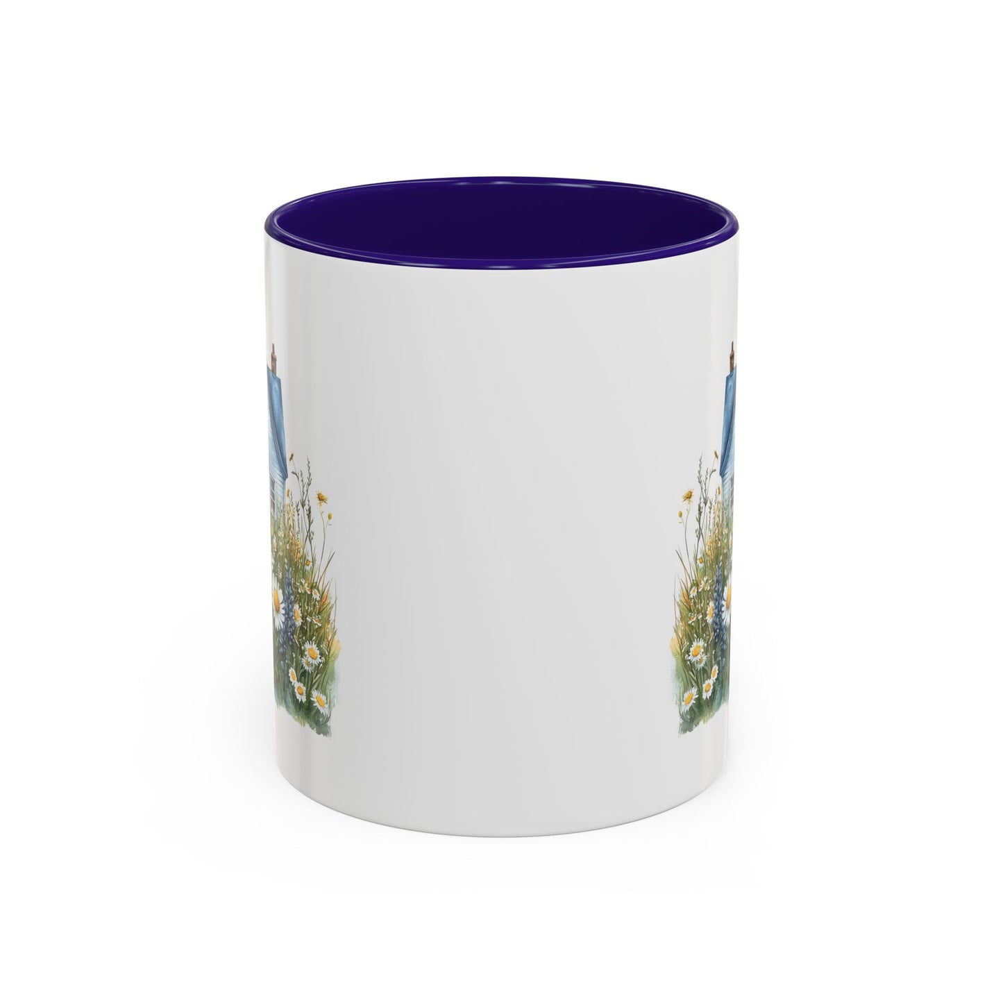 Summer Cottage & Wildflower Field Mug (11/15oz)