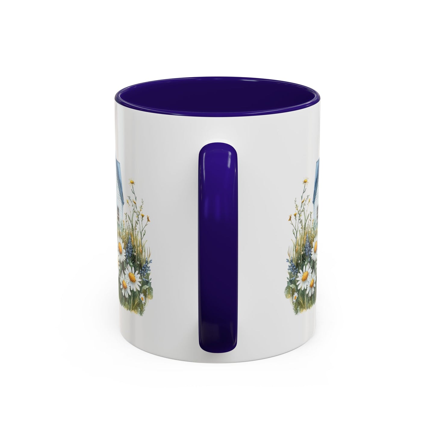 Summer Cottage & Wildflower Field Mug (11/15oz)