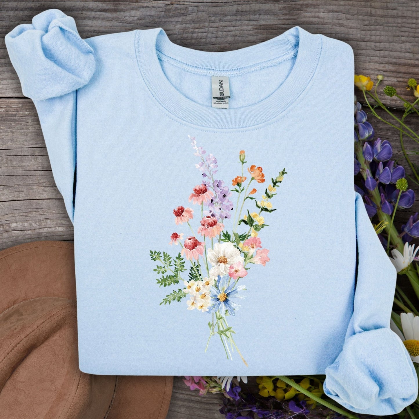 Summer Wildflowers Sweatshirt