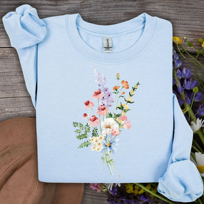 Summer Wildflowers Sweatshirt