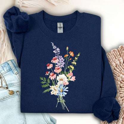 Summer Wildflowers Sweatshirt
