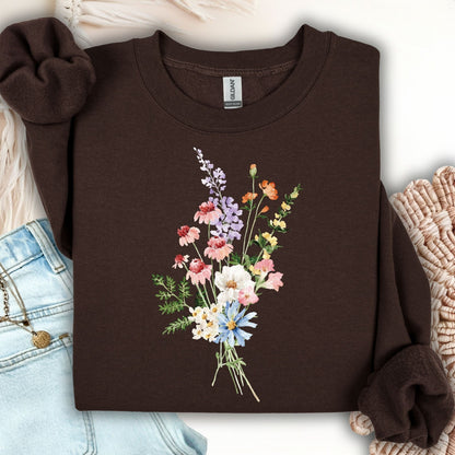 Summer Wildflowers Sweatshirt
