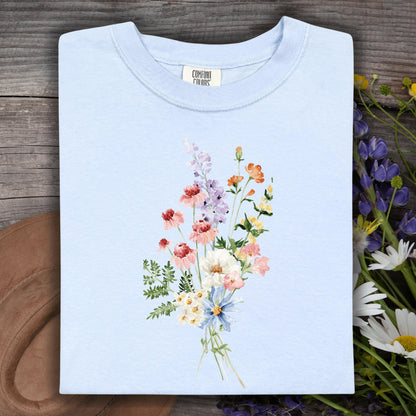 Wild Petal Threads T-Shirt S / hydrangea Summer Wildflowers T-Shirt