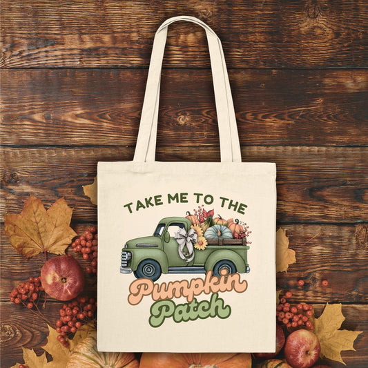 Take Me to the Pumpkin Patch Tote Bag