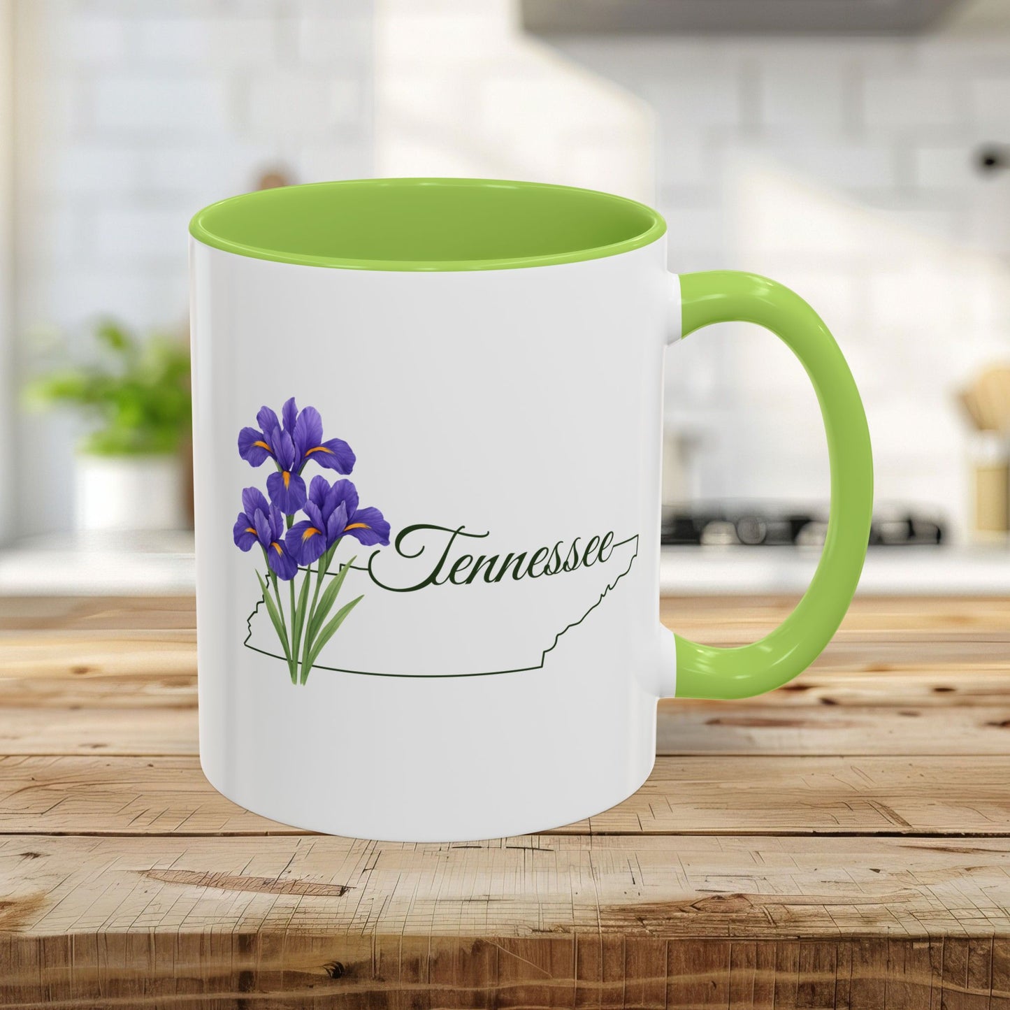 Tennessee State Flower Mug — Iris (11/15oz)