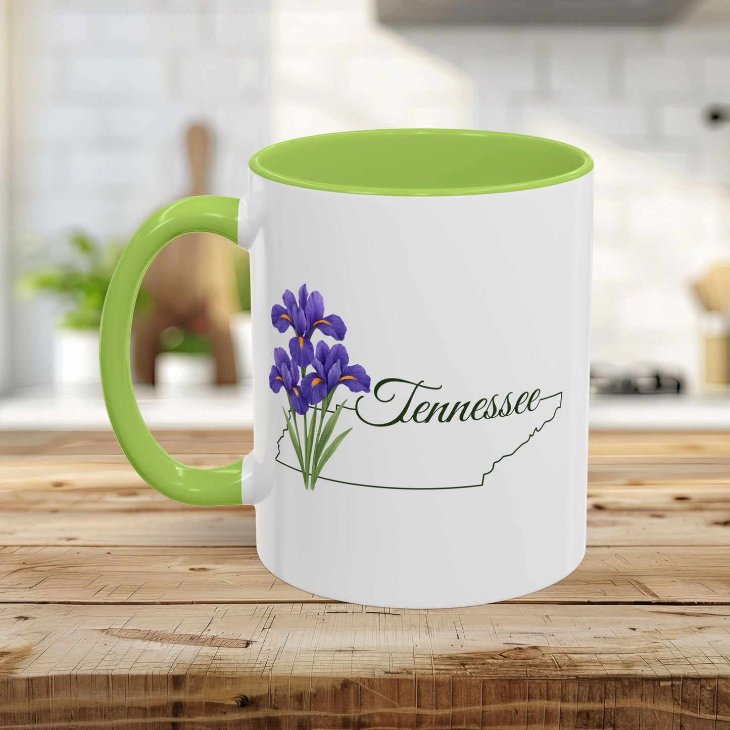 Tennessee State Flower Mug — Iris (11/15oz)