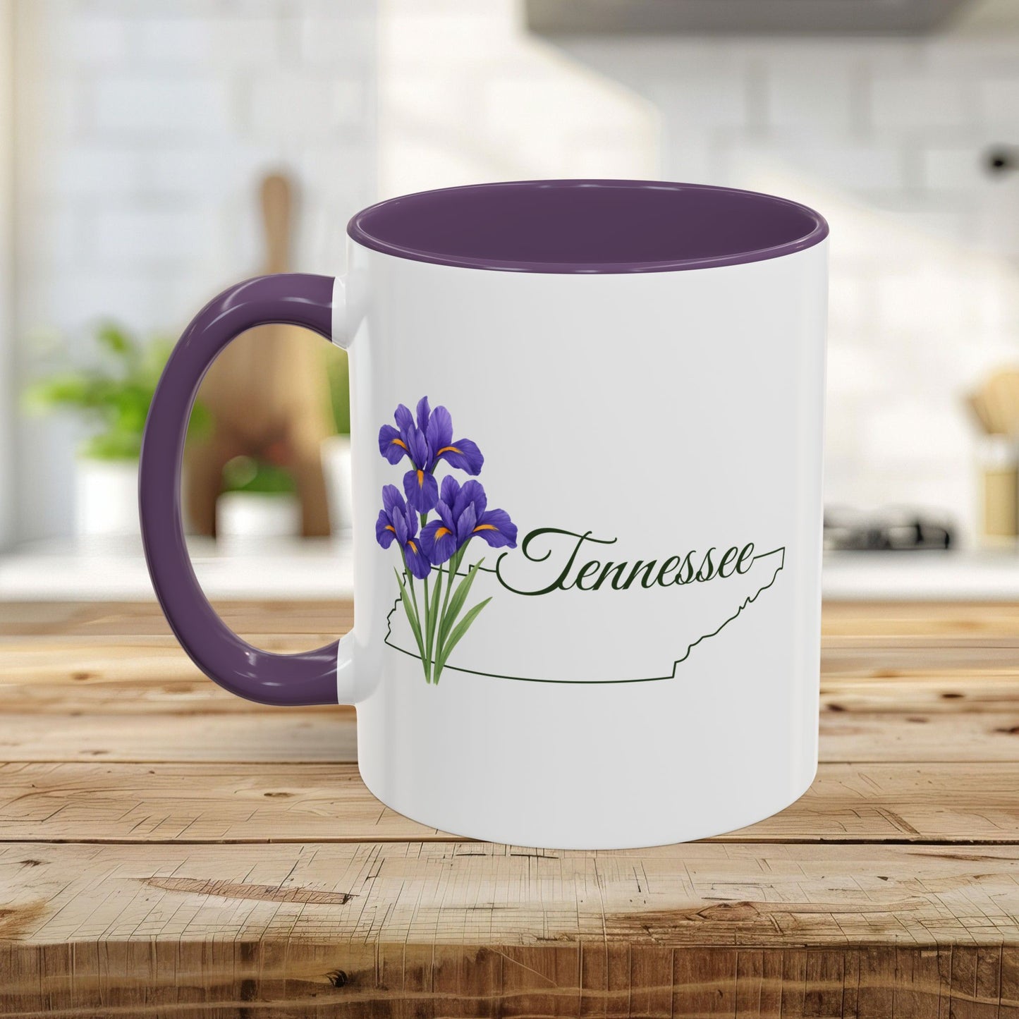 Tennessee State Flower Mug — Iris (11/15oz)