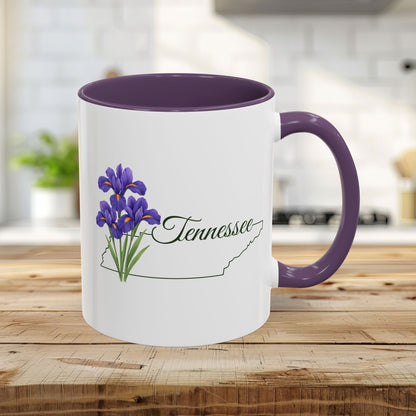 Tennessee State Flower Mug — Iris (11/15oz)