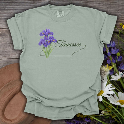 Tennessee State Flower T-Shirt — Iris