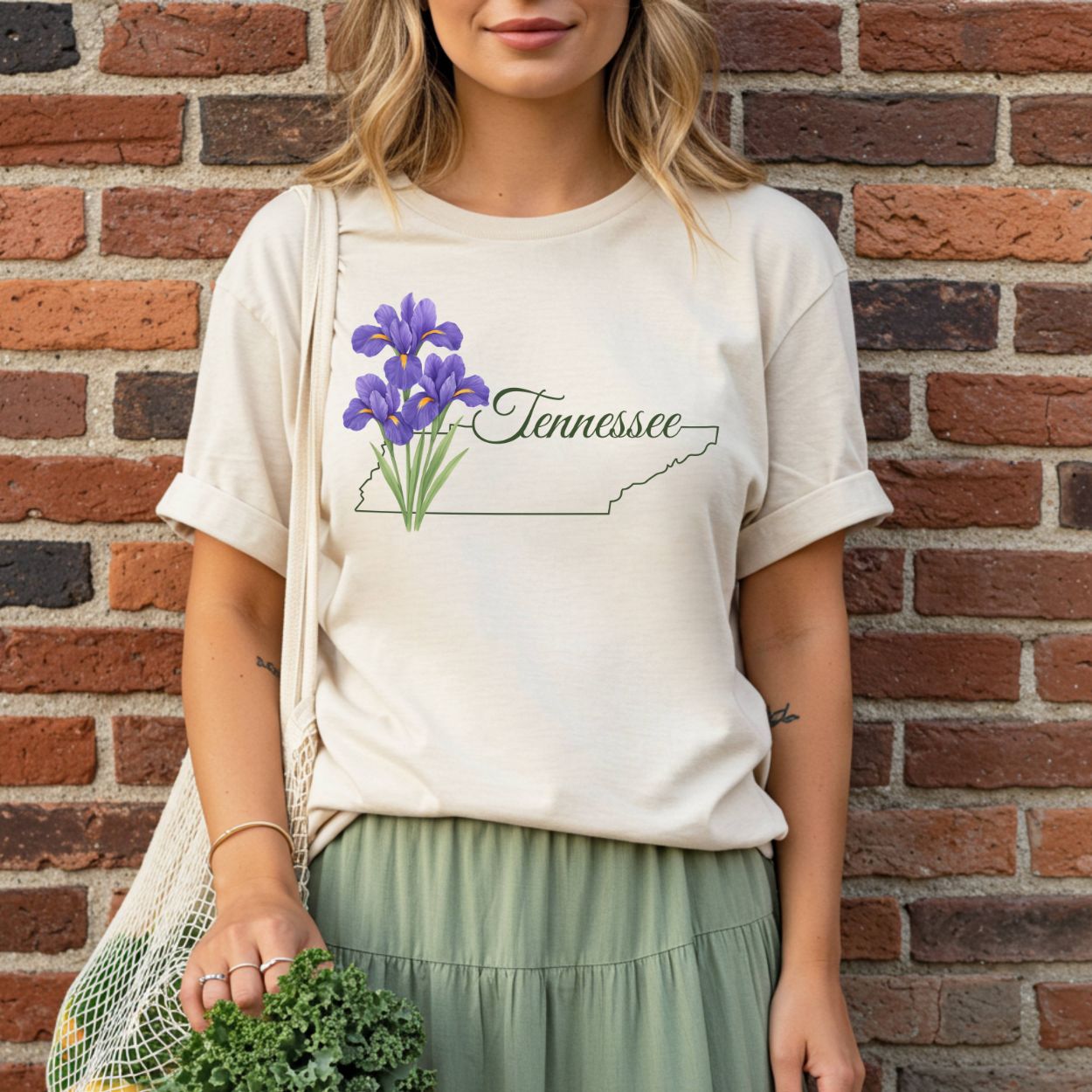 Tennessee State Flower T-Shirt — Iris