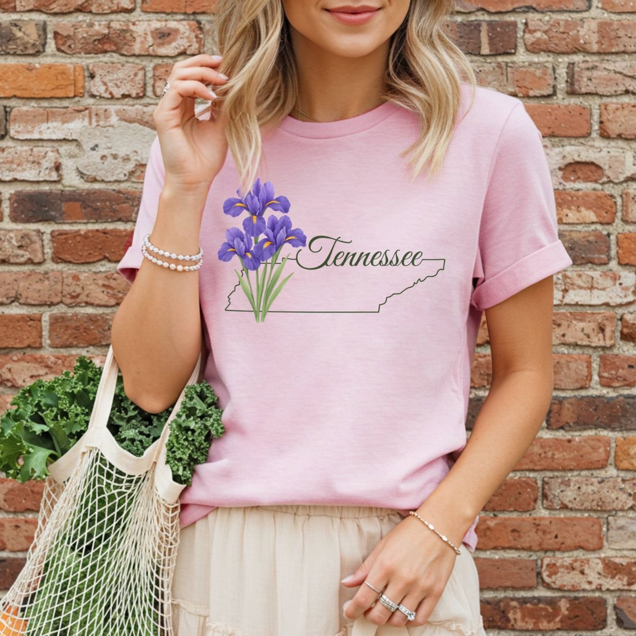Tennessee State Flower T-Shirt — Iris