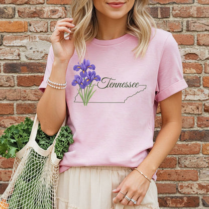 Tennessee State Flower T-Shirt — Iris