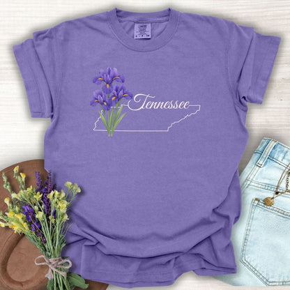 Tennessee State Flower T-Shirt — Iris