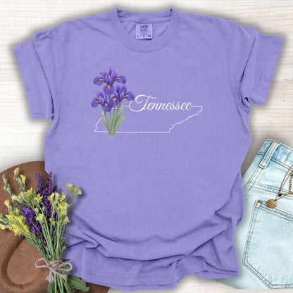 Tennessee State Flower T-Shirt — Iris