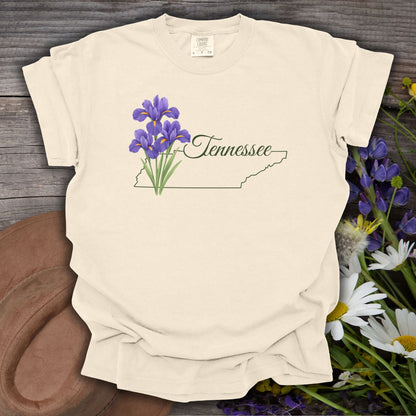 Tennessee State Flower T-Shirt — Iris