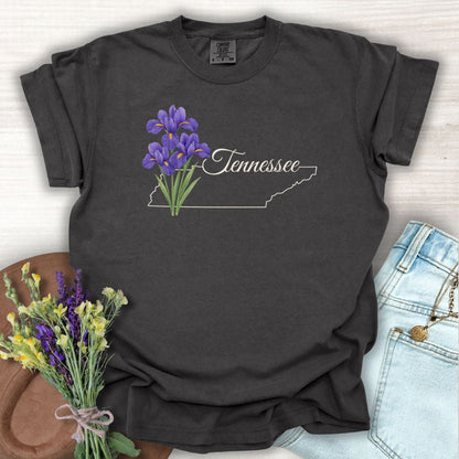 Tennessee State Flower T-Shirt — Iris