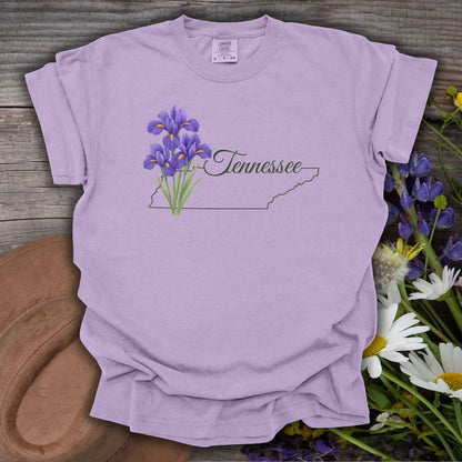 Tennessee State Flower T-Shirt — Iris