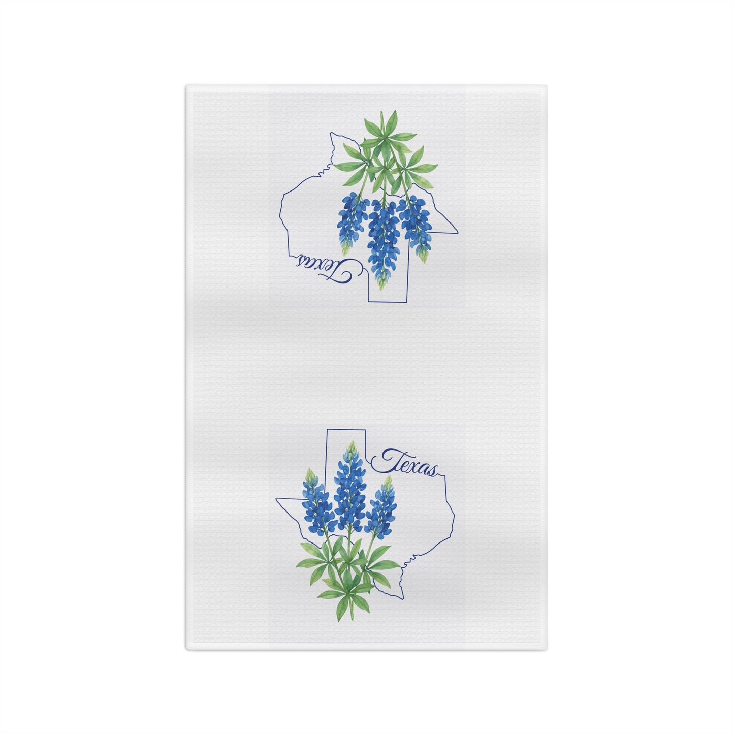 Texas State Flower Tea Towel - Bluebonnet
