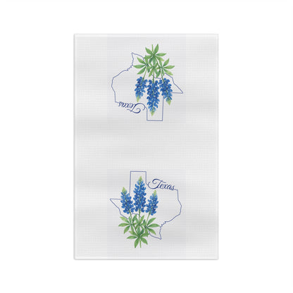 Texas State Flower Tea Towel - Bluebonnet