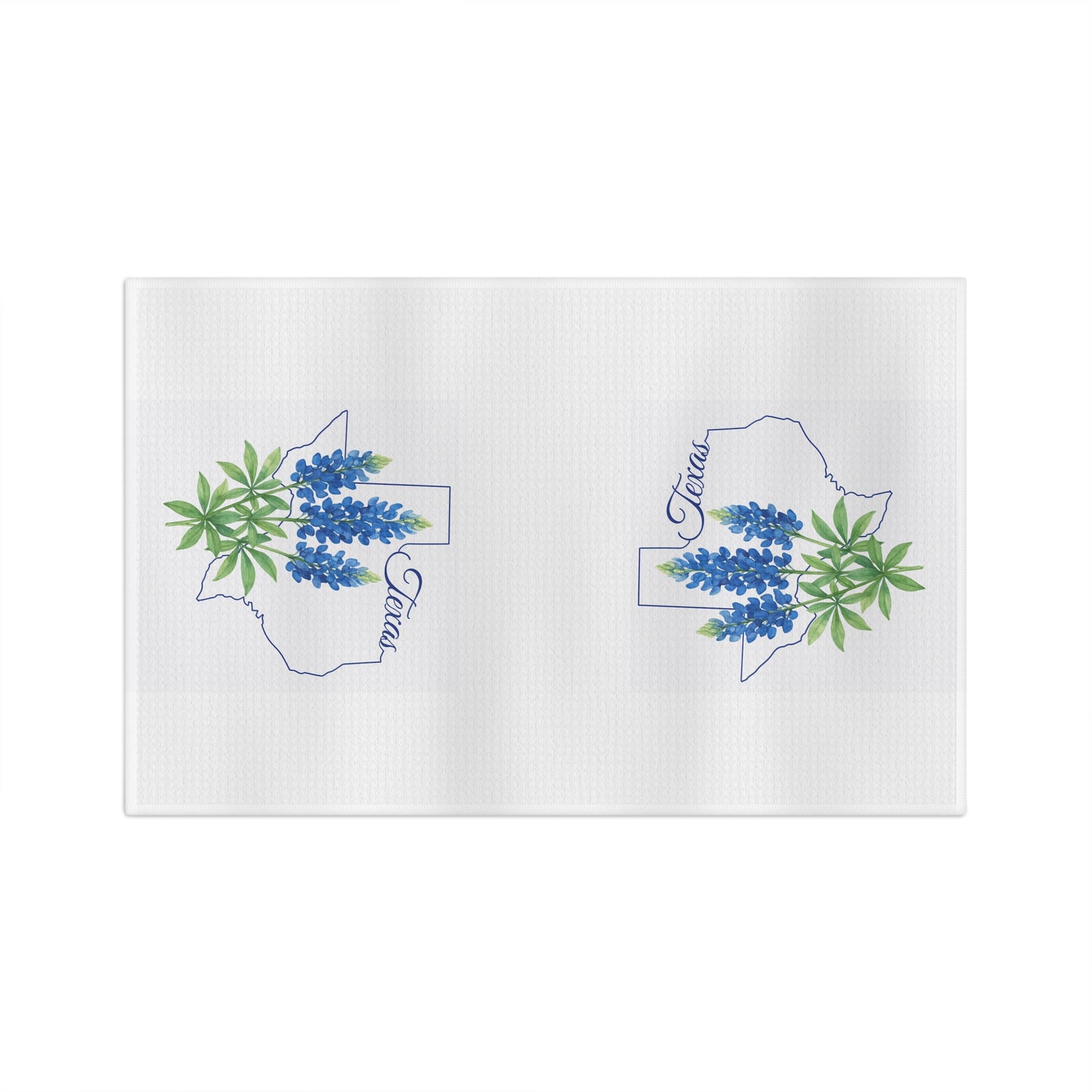 Texas State Flower Tea Towel - Bluebonnet