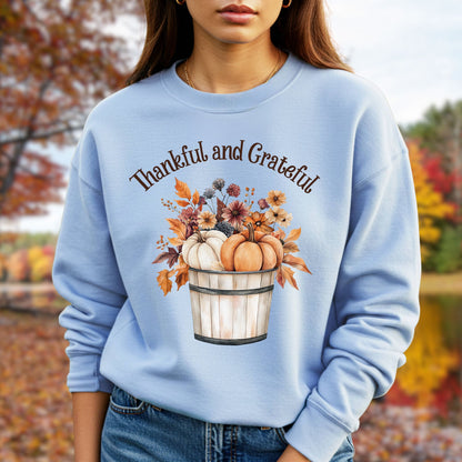 Thankful and Grateful Sweatshirt