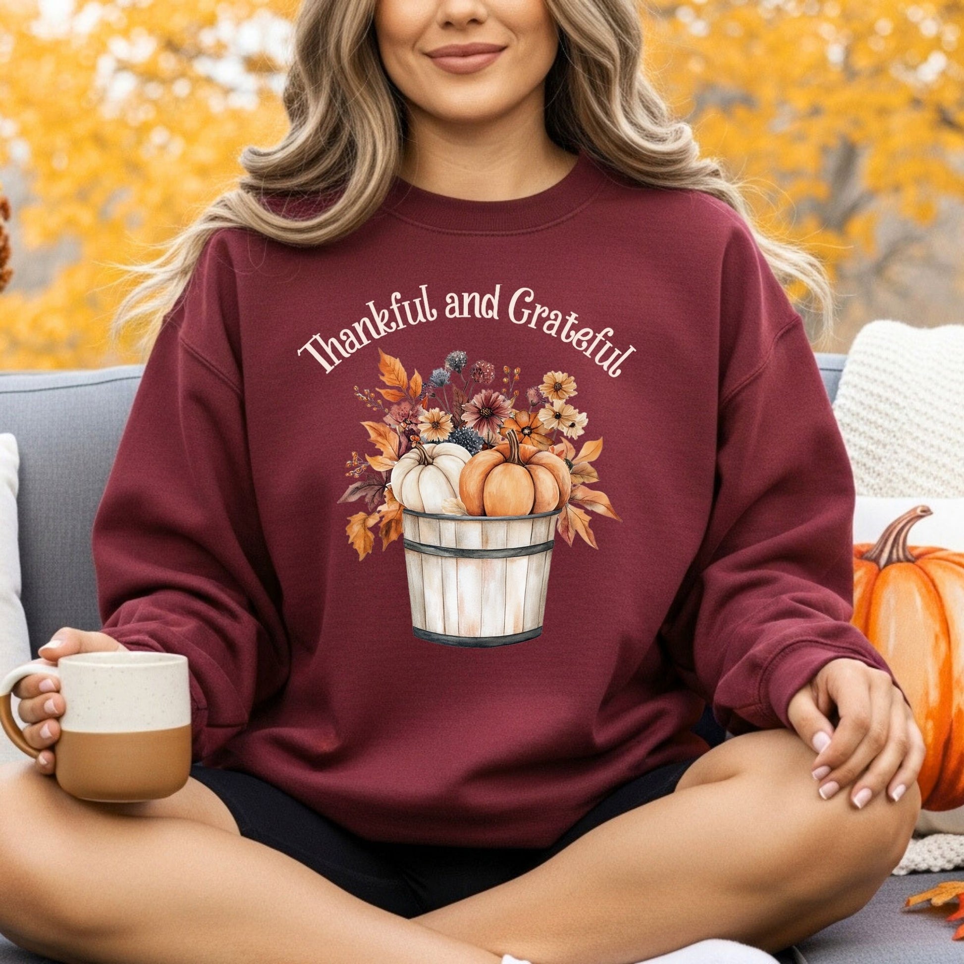 Thankful and Grateful Sweatshirt