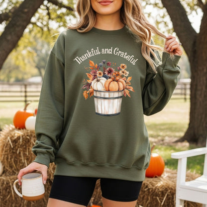 Thankful and Grateful Sweatshirt