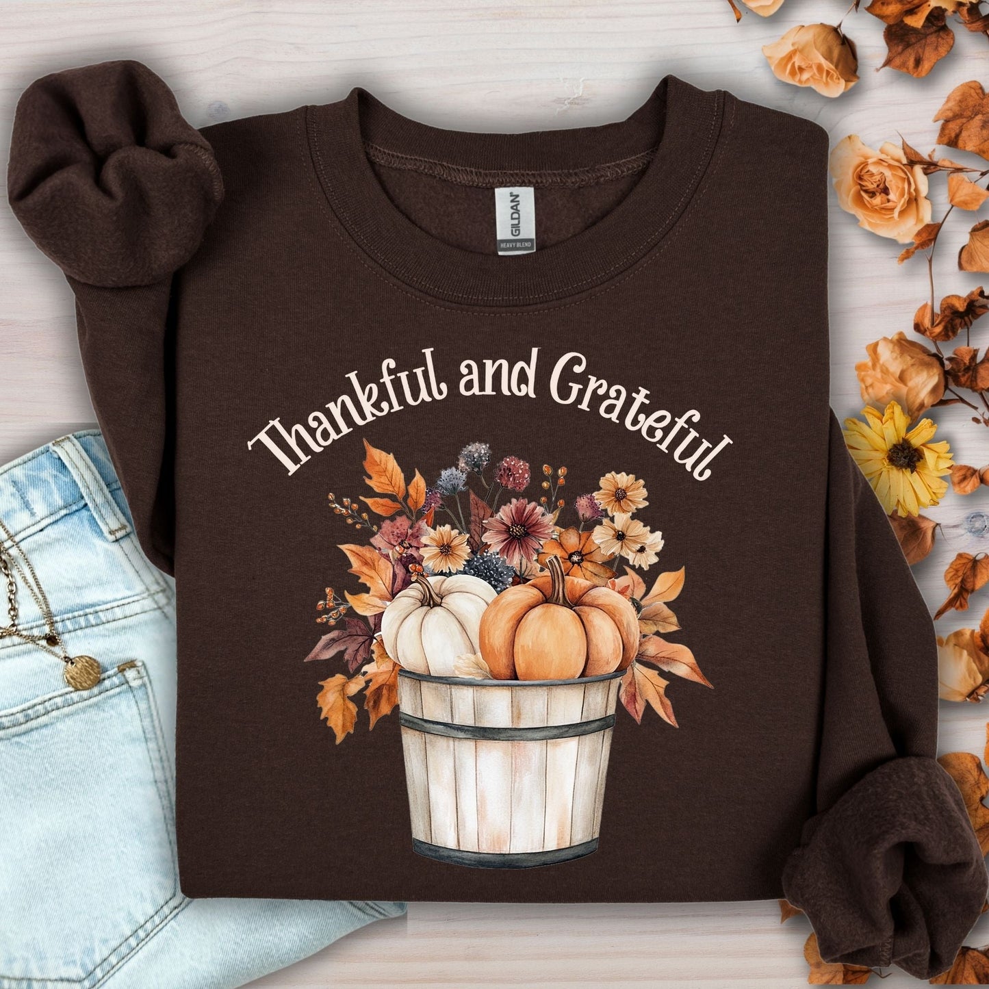 Thankful and Grateful Sweatshirt