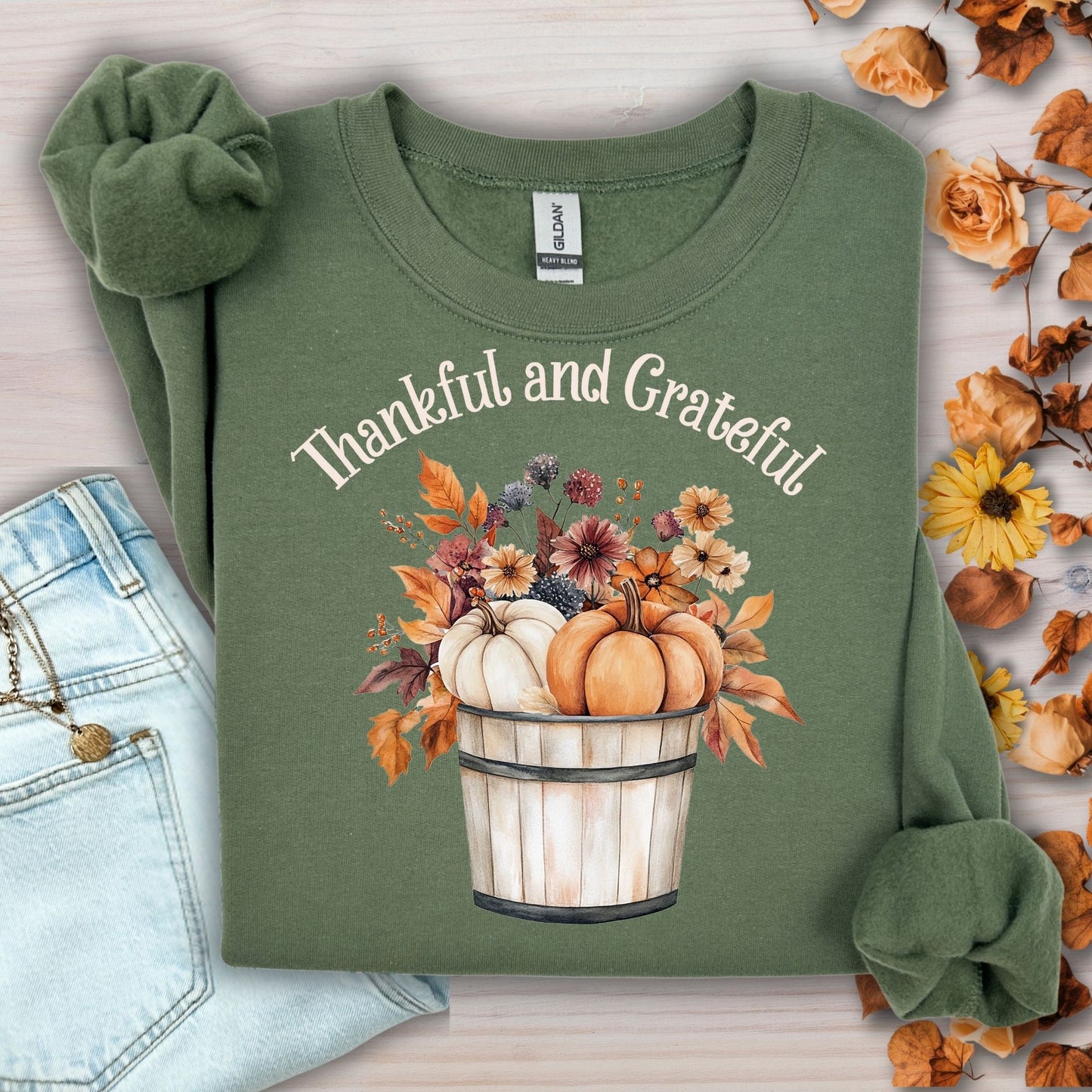 Thankful and Grateful Sweatshirt