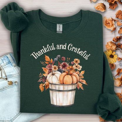 Thankful and Grateful Sweatshirt