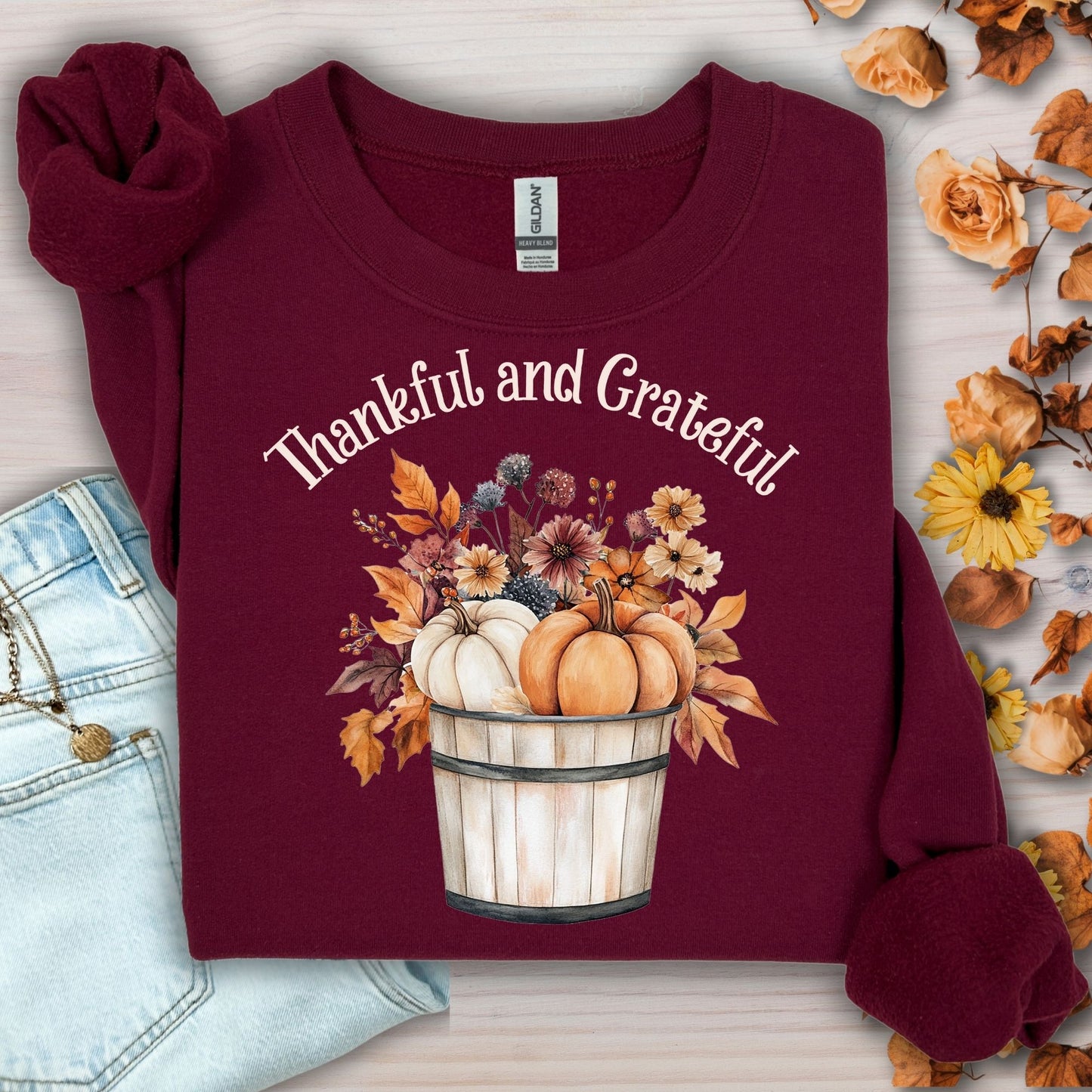 Thankful and Grateful Sweatshirt