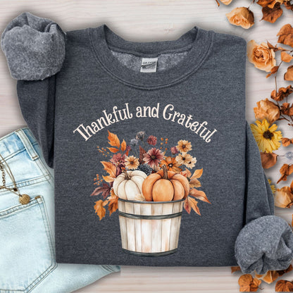 Thankful and Grateful Sweatshirt
