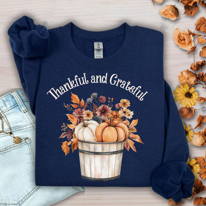 Thankful and Grateful Sweatshirt
