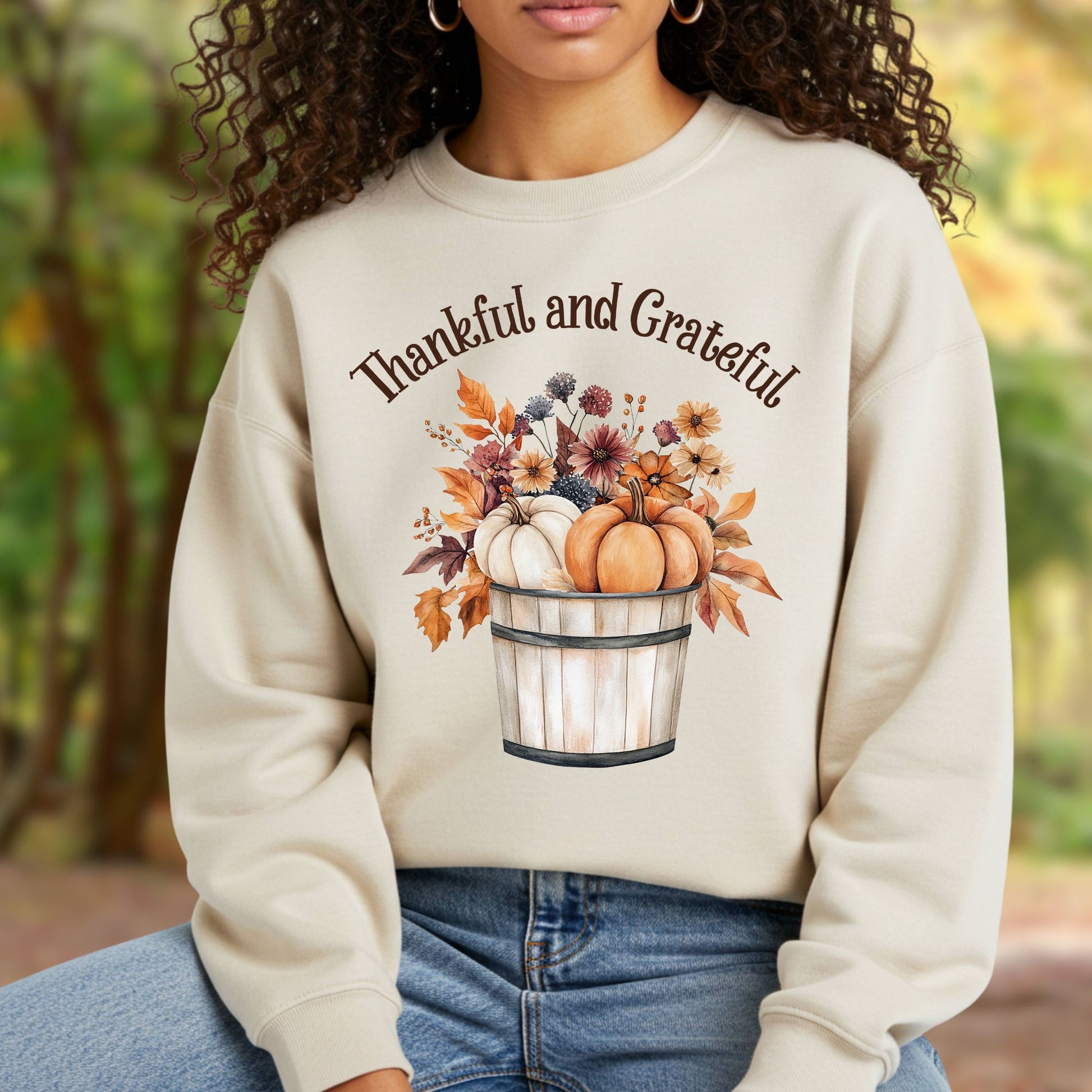 Thankful and Grateful Sweatshirt