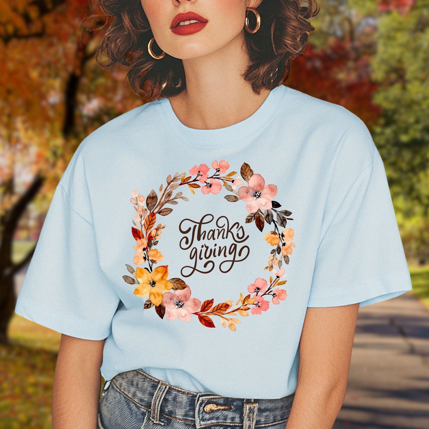 Thankgsiving Wreath T-Shirt