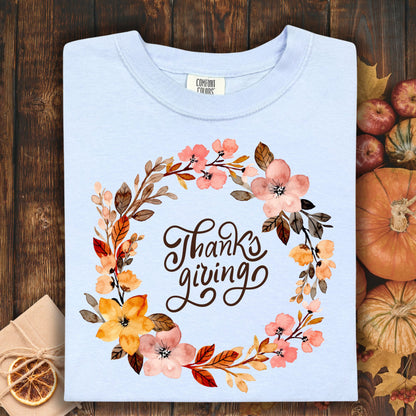 Thankgsiving Wreath T-Shirt