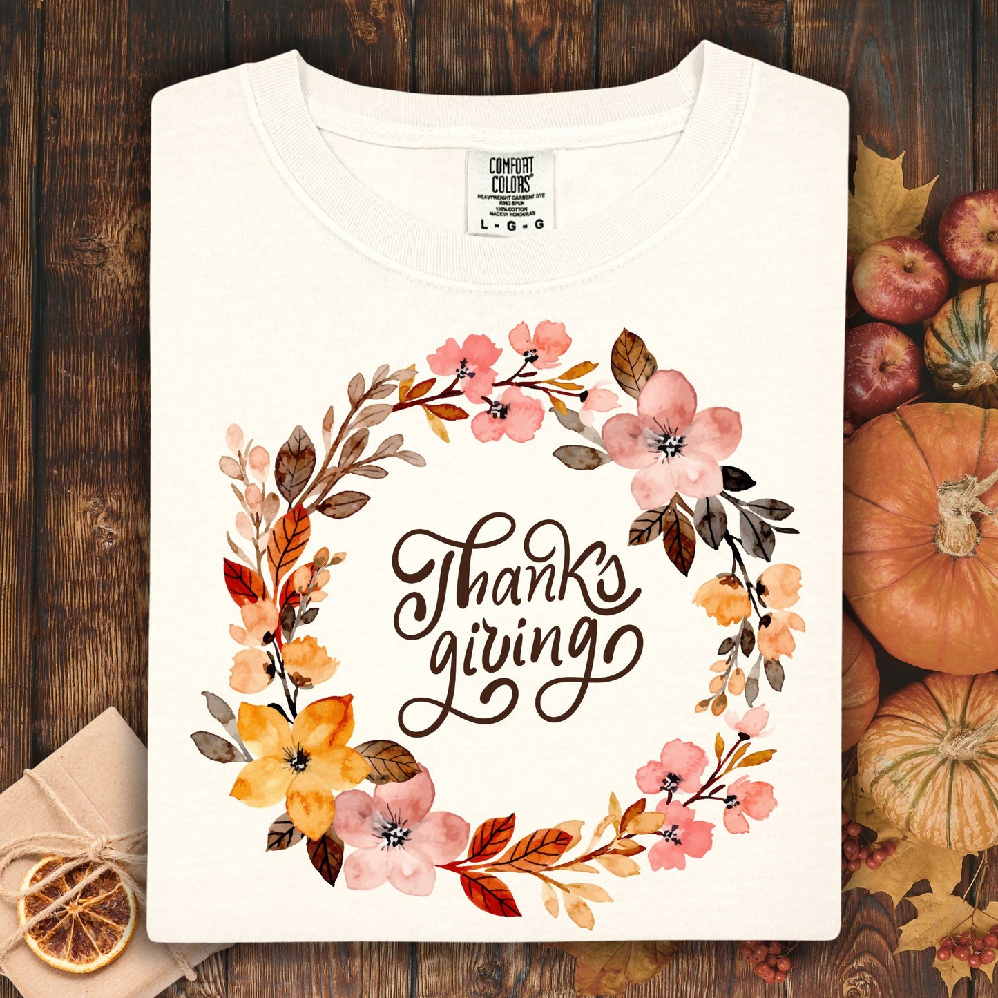 Thankgsiving Wreath T-Shirt