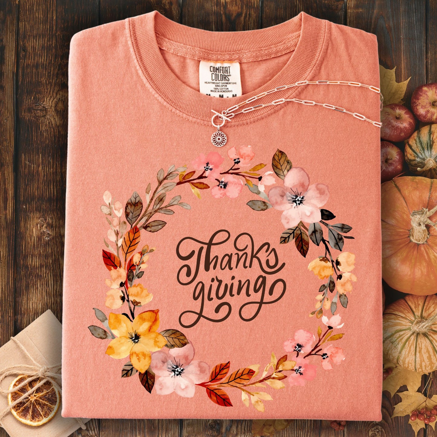Thankgsiving Wreath T-Shirt