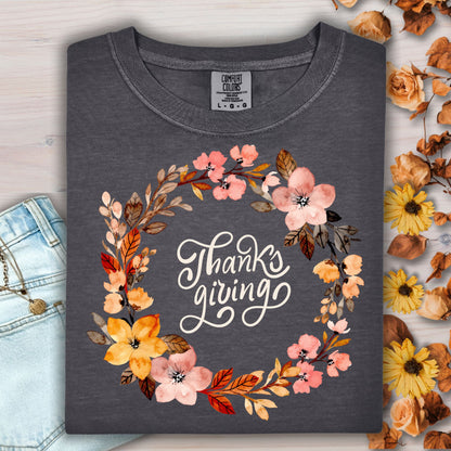 Thankgsiving Wreath T-Shirt