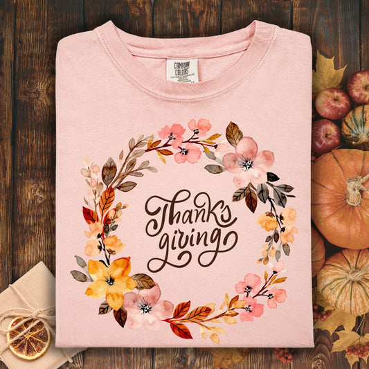 Thankgsiving Wreath T-Shirt