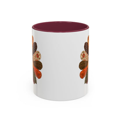 Thanksgiving Patchwork Turkey Mug (11/15oz)