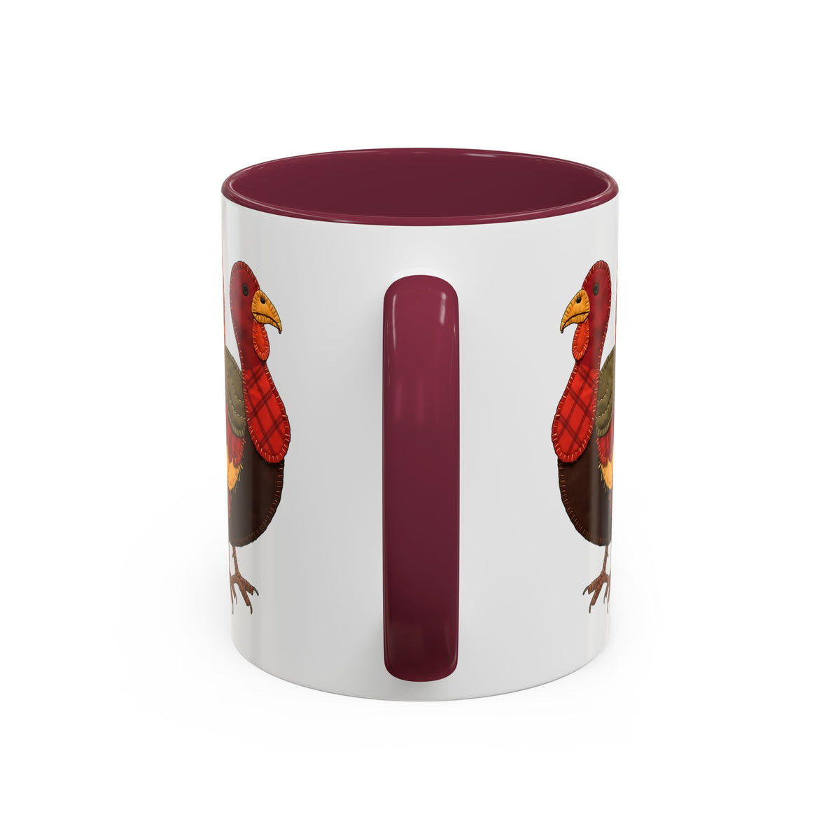 Thanksgiving Patchwork Turkey Mug (11/15oz)