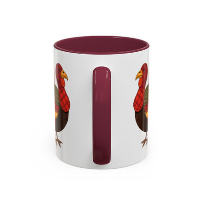 Thanksgiving Patchwork Turkey Mug (11/15oz)