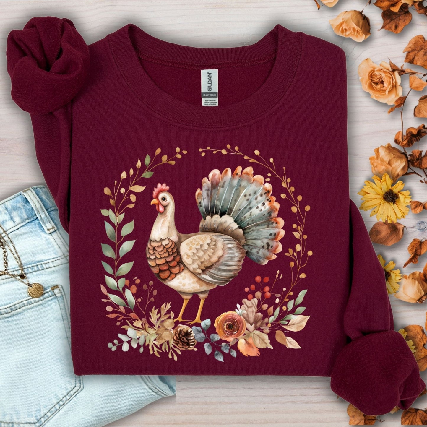 Thanksgiving Turkey Sweatshirt